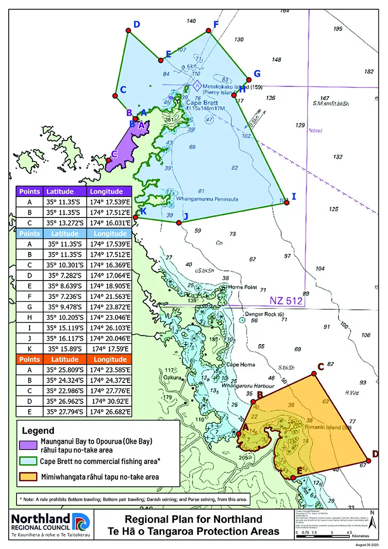 no take protected area map 1 latitude longitude